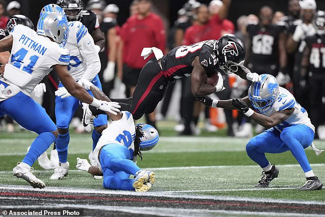 Lions safety Morice Norris has since returned to the team facility after this frightening hit