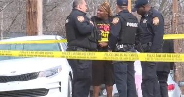 The five most dangerous cities in the United States have been revealed, as Memphis, Tennessee is ranked as the most dangerous in the country. File photo taken at the scene of the shooting of pastor Clemmie Livingston last year. He was hit in the jaw by a bullet after a carjacking
