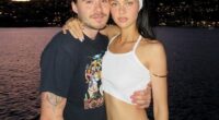 Move over Americans, Hollywood scarlets can't get enough of the British accent - including Nicola Peltz who found love with handsome Englishman Brooklyn Beckham (pictured)