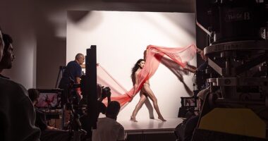 Irina Shayk (seen) and Adria Arjona led the famous faces featuring in a sexy behind-the-scenes look from the 2026 Pirelli Calendar shoot