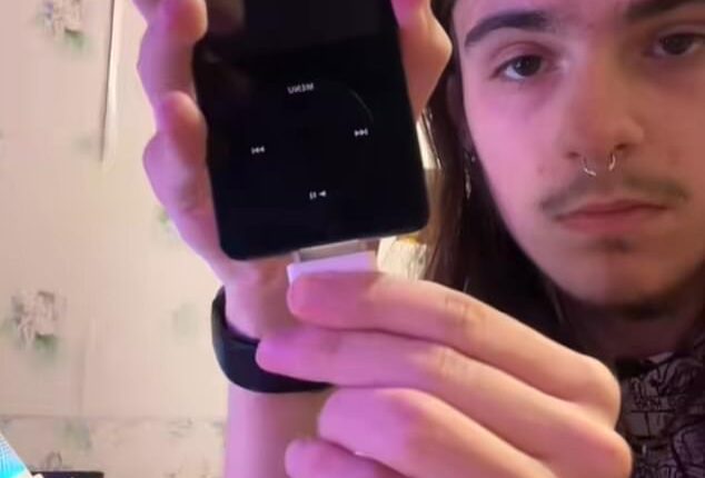 Leo, 19, is now using his old iPod to listen to music instead of paying for a monthly Spotify subscription
