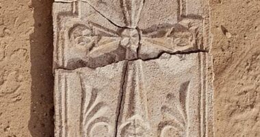 The 1,400-year-old cross was unearthed in Abu Dhabi, suggesting Christianity spread much farther than previously believed