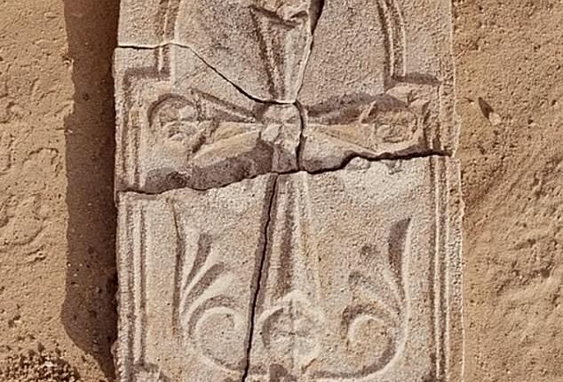 The 1,400-year-old cross was unearthed in Abu Dhabi, suggesting Christianity spread much farther than previously believed
