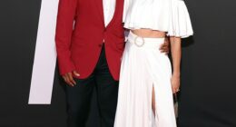 Married influencers Miranda and James Derrick (pictured) have wiped their TikTok and Instagram accounts without explanation amid scrutiny over a media company they are represented by which has been accused of being a cult