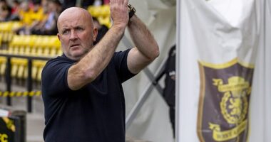 David Martindale will lead his Livingston side out at Kilmarnock in the season opener