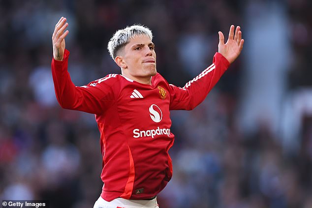 Manchester United value Alejandro Garnacho at about £50million amid interest from Chelsea