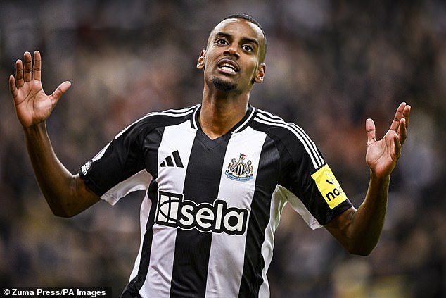 Newcastle have rejected a formal offer from Liverpool for wantaway star striker Alexander Isak