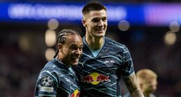 Benjamin Sesko (right) and Xavi Simons (left) could soon be coming to the Premier League