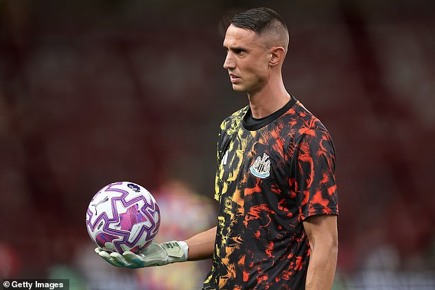 Odysseas Vlachodimos, who only joined Newcastle United last summer, is wanted by Sevilla