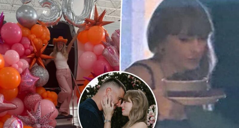 Newly engaged Taylor Swift surfaces in Nashville for Brittany Mahomes' 30th birthday party