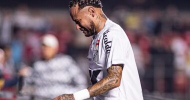 Neymar was left in tears on Sunday after he suffered the heaviest defeat of his career