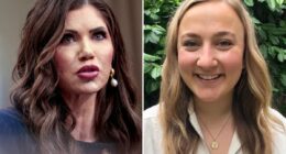 Noem spoke of woman’s murder and said the suspect was ‘probably in the state.’ Cops just arrested him in Mexico