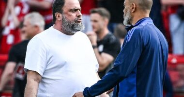 Nuno Espirito Santo has poked the bear and now must face the consequences, writes RIATH AL-SAMARRAI - the Forest boss has forgotten the No 1 rule when working inside the Evangelos Marinakis furnace