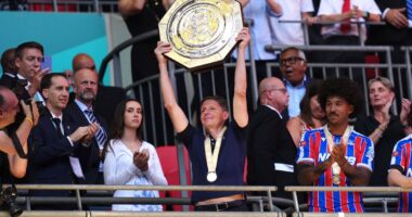 Oliver Glasner says Community Shield win gives Palace ‘feeling you can’t buy’
