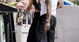 After jetting to Ibiza for a work trip together, Olivia Attwood and her best pal Pete Wicks were seen partying at the famous Wiki Woo Hotel on Sunday