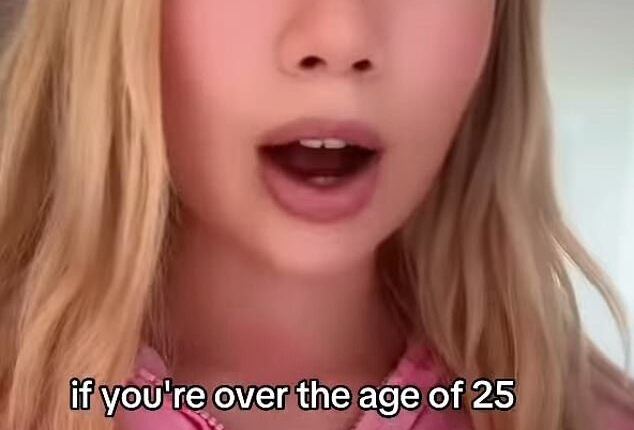 OnlyFans star Lil Tay, born Claire Hope, slammed women over the age of 25 who work a traditional nine to five job in an Instagram video posted on Saturday - and she did not hold back