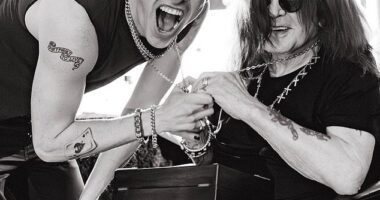 Ozzy Osbourne's protégée Yungblud has shared a picture of the gift the rocker gave him just before he died