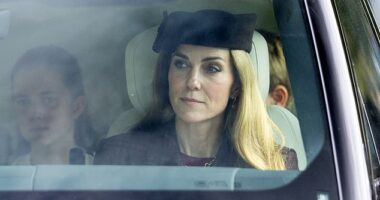 The Princess of Wales has seemingly debuted a new hair colour as she was spotted with lighter locks on her way to Sunday church service in Balmoral earlier today