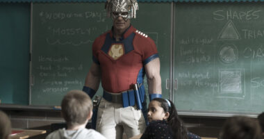 John Cena as Chris Smith in Peacemaker