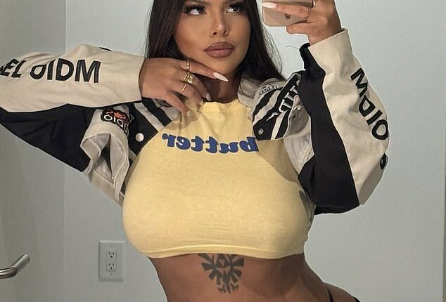 Gracie Bon, from Panama, endured some awkward stares while she was trying to work out at the gym thanks to her natural curves