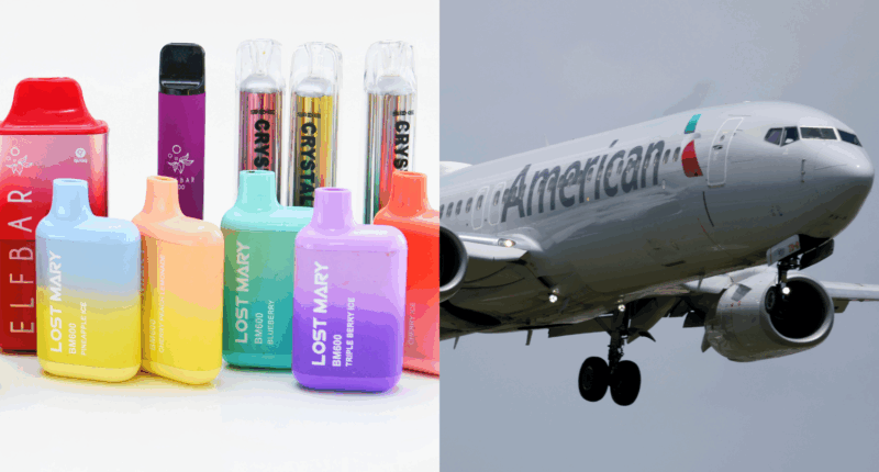 Influencer Argues With American Airlines Flight Attendant Over Vaping Accusation