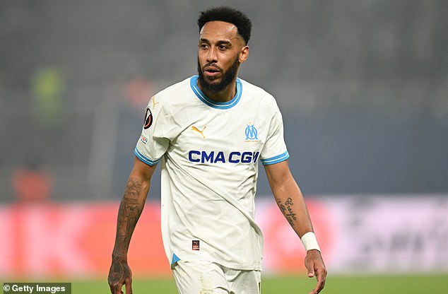 Pierre-Emerick Aubameyang re-joined Marseille this week on a two-year deal