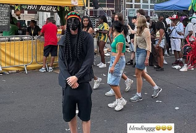 Cole Palmer posted from Notting Hill Carnival as he enjoyed his Monday afternoon