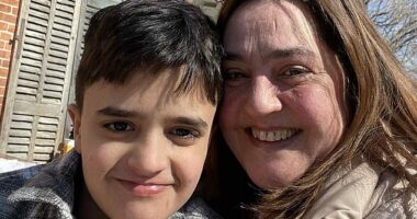 Julia Teixeira, from Braintree in Essex, claimed school trip staff left her son Salvador Teixeira, 11, without painkillers or taking him to hospital for hours- despite breaking his arm so badly it resembled Mr. Tickle from the Mr. Men book series