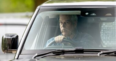 Prince Andrew and Sarah Ferguson were spotted in public for the first time yesterday after a scathing new biography about the Duke of York's life was released