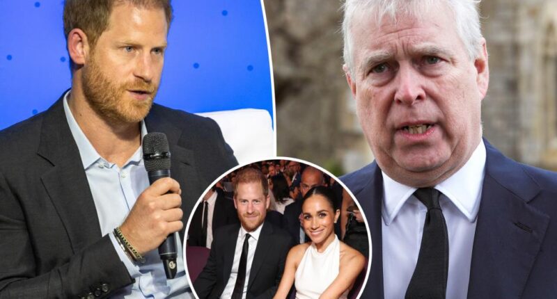 Prince Harry denies fight with Prince Andrew over Meghan Markle comments