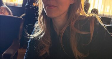 Princess Eugenie shared five images of her older sister Princess Beatrice (pictured) in a touching post on Instagram