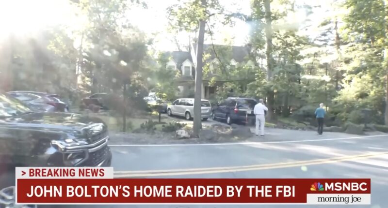 Pundits Who Loved Mar-A-Lago Raid Melt Down Over Bolton Raid