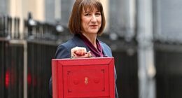 The Treasury is considering a £2billion tax raid on small businesses as Rachel Reeves (pictured at the Budget last year) scrambles to balance the books in the autumn Budget