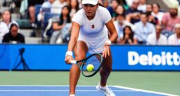 Raducanu v Shibahara live: US Open latest score and updates as British No 1 begins campaign