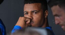 Igamane sparks controversy by refusing to come off the bench against St Mirren in Paisley
