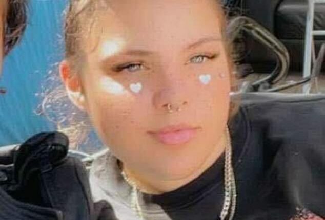 Paris Carpio-Woodley (pictured) had her 'entire head' set on fire after an argument outside a home in Shepparton, in Victoria's north, last year