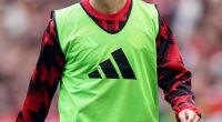 Hojlund was an unused substitute in the final pre-season friendly