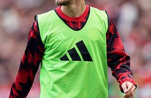 Hojlund was an unused substitute in the final pre-season friendly