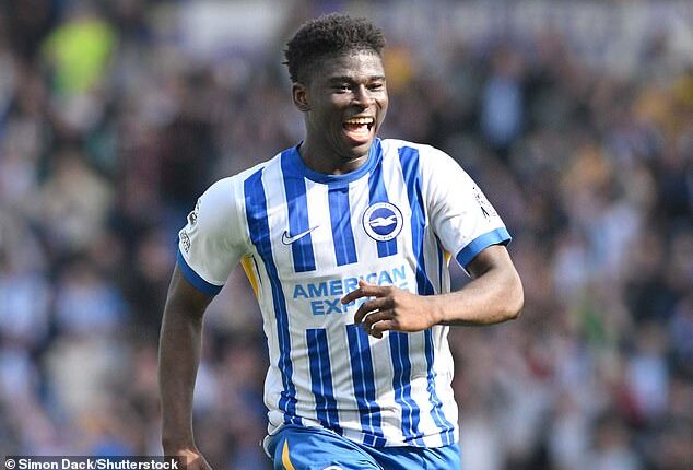Brighton have reportedly valued midfielder Carlos Baleba at a staggering €120million (£104m)