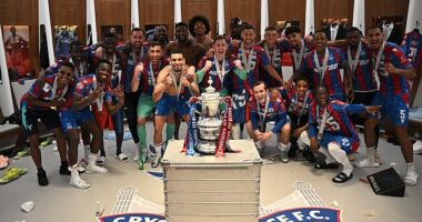 Crystal Palace's FA Cup triumph earned them a place in the Europa League, but they were demoted  for alleged breaches of UEFA's multi-club ownership rules