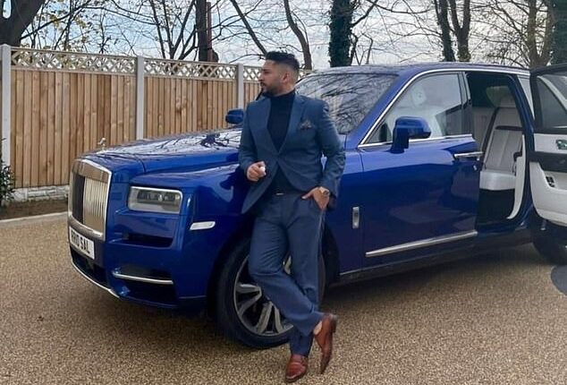 Salman Iftikhar, who threatened to gang rape a Virgin air stewardess and set her alight, is a 'super flash' recruitment tycoon whose business went bust with £17m worth of debts