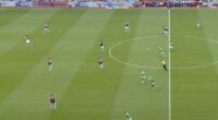 Sandro Tonali aimed Newcastle's first kick of the new season deep into the Aston Villa half