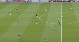 Sandro Tonali aimed Newcastle's first kick of the new season deep into the Aston Villa half