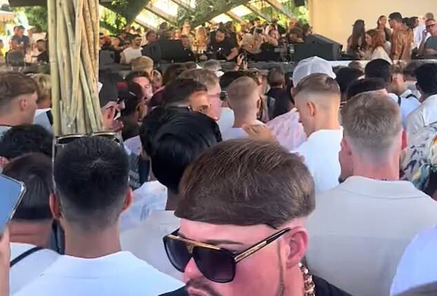 'Ibiza Final Boss' Jack Kay has been sighted yet again - though some fans have spotted a new feature of his distinctive hairdo
