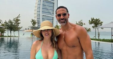 Rio Ferdinand and his wife Kate revealed they have taken the plunge and moved to Dubai with their family on Instagram on Sunday