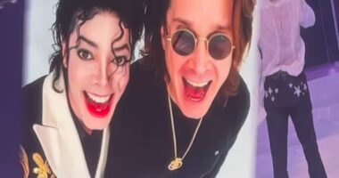Rod Stewart's controversial AI tribute of Ozzy Osbourne posing with late stars has sparked backlash from fans who claim the rocker's performance was a 'new low'