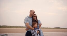 Nothing much gets past the island of Kefalonia's wily inhabitants but even the most razor-sharp were left in the dark about aspects of William and Kate's recent holiday (the royal ouple pictured with their daughter Charlotte)