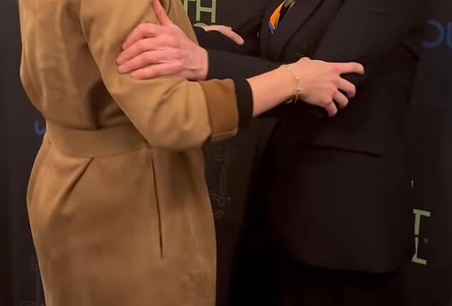 Sarah Ferguson (pictured) posted a sweet video clip of her embracing her daughter Princess Beatrice (pictured) to mark her 37th birthday on Friday