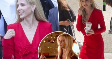 Sarah Michelle Gellar seen in first photos from 'Buffy the Vampire Slayer' reboot