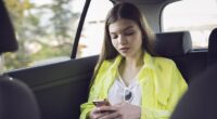 There's always a certain level of risk when getting into a rideshare vehicle of any kind - but is there a specific seat in an Uber or Lyft car that puts you more at risk? (Stock image)